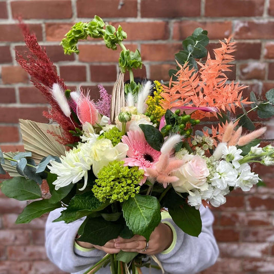 Fresh & Dried Deluxe Mixed Bouquet (Valentine's Week), by Lou-Lou's Flower Truck