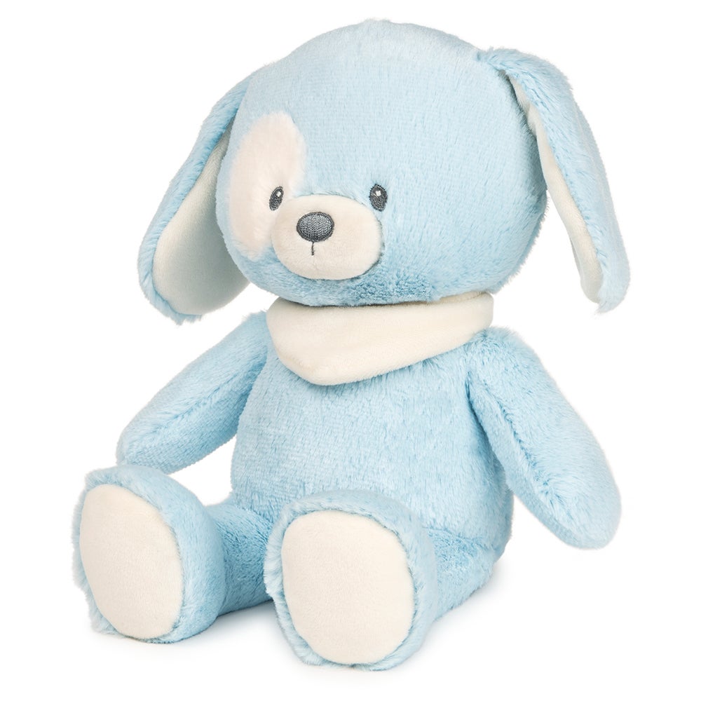 GUND 12-inch Blue Puppy Plush (100% Recyled), by Lou-Lou's Flower Truck